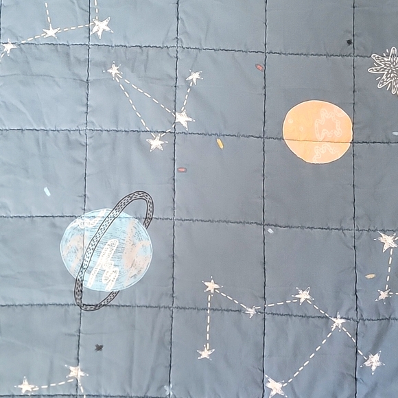 Blue Celestial 3lb Weighted Blanket 36" x 48" - Picture 2 of 2